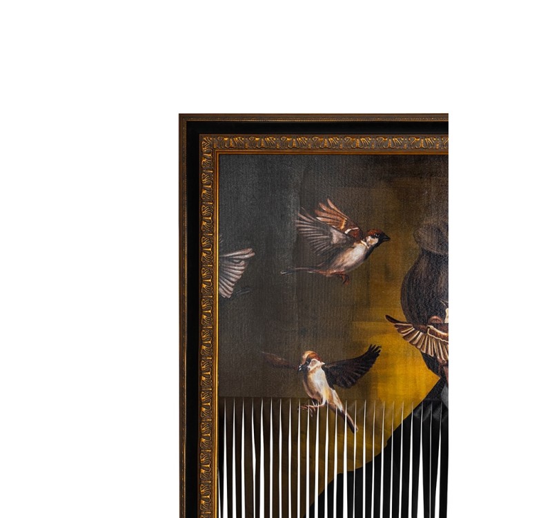 KARE obraz GENTLEMAN CUTS 130x163 cm