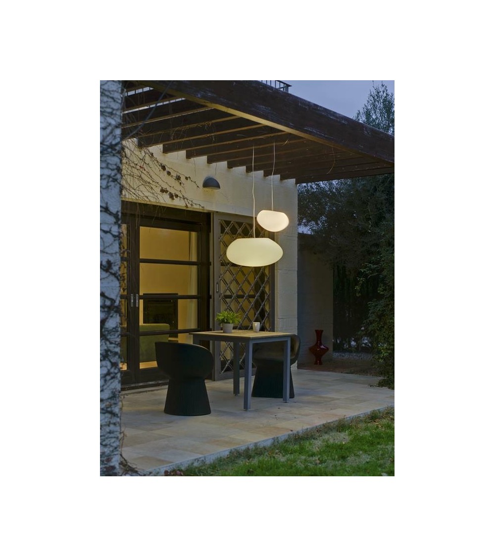 NEW GARDEN lampa wisząca PETRA 60 HANG biała