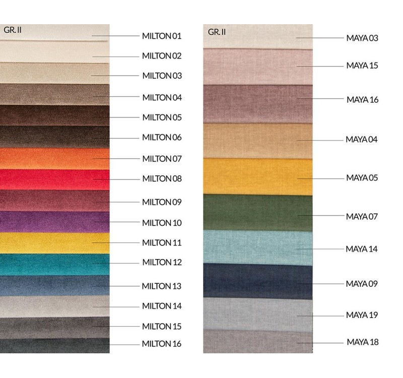 Narożnik PILLOW C2 140 z funkcją spania - II grupa tkanin