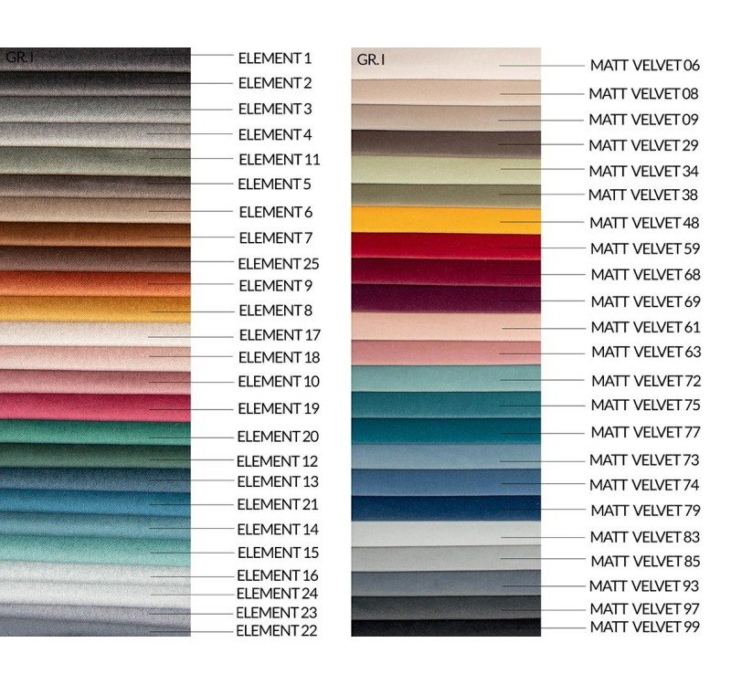 Pufa PILLOW - I grupa tkanin