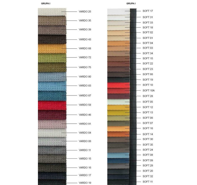 Sofa SENSE SLIM z funkcją spania - I grupa tkanin