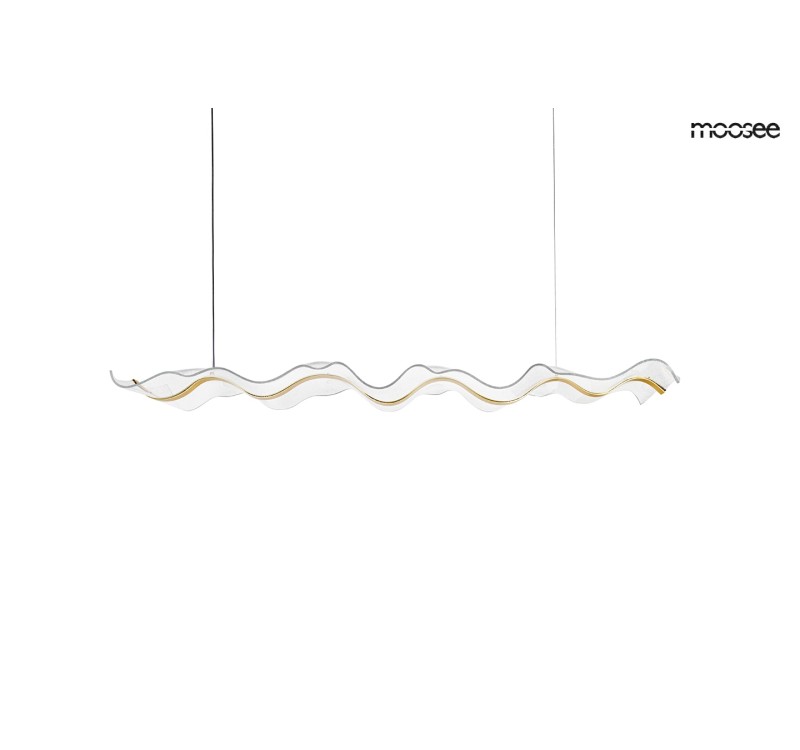 MOOSEE lampa wisząca BREATH 120 złota
