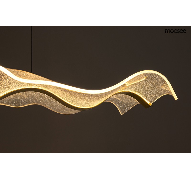 MOOSEE lampa wisząca BREATH 180 złota