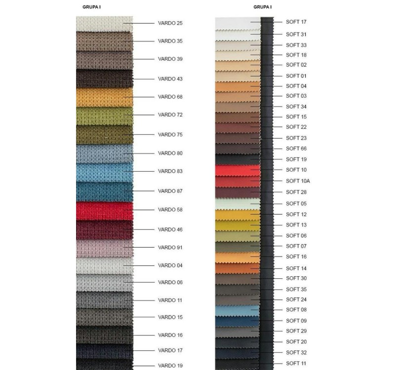 Narożnik CONTINENTAL XL z funkcją spania - I grupa tkanin