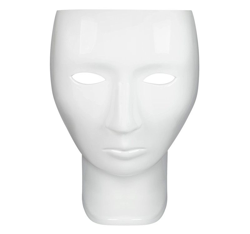 Fotel NEMO FACE CHAIR biały - włókno szklane