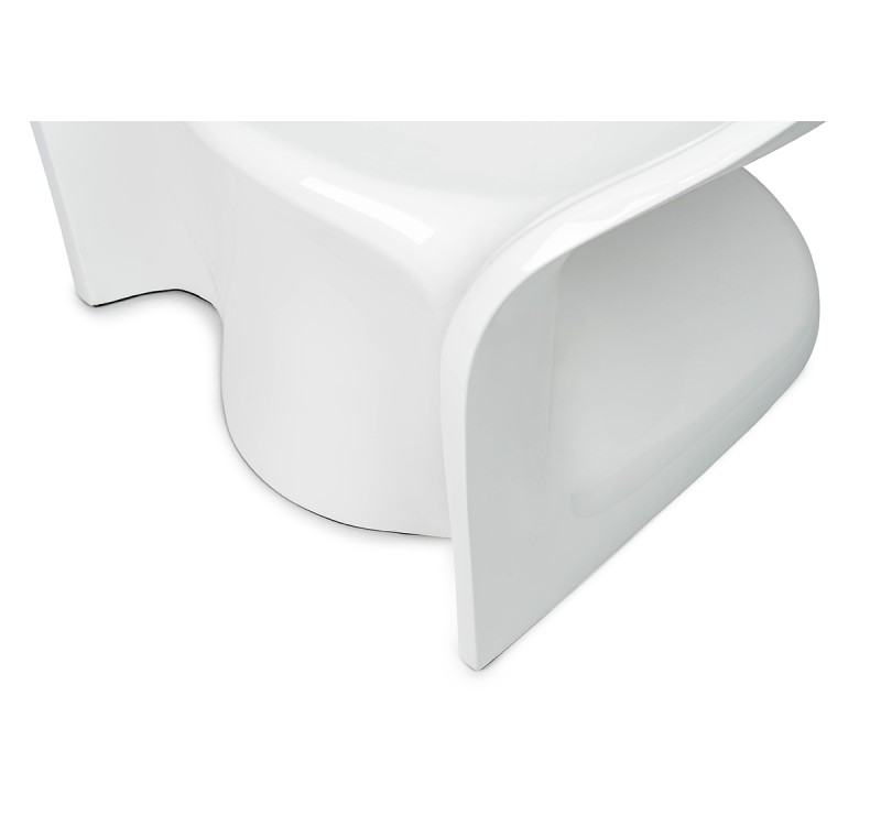 Fotel NEMO FACE CHAIR biały - włókno szklane