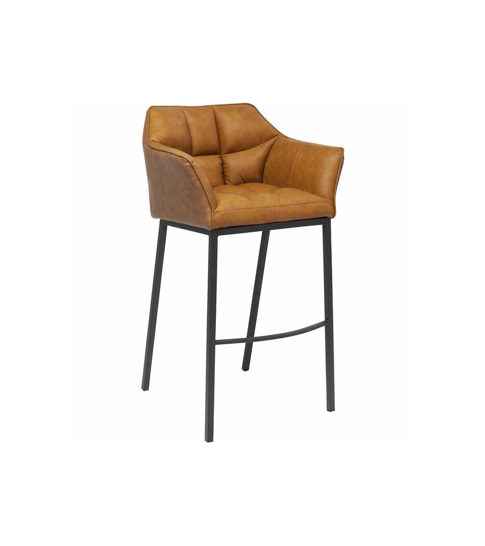 KARE krzesło barowe THINKTANK 2 brązowe