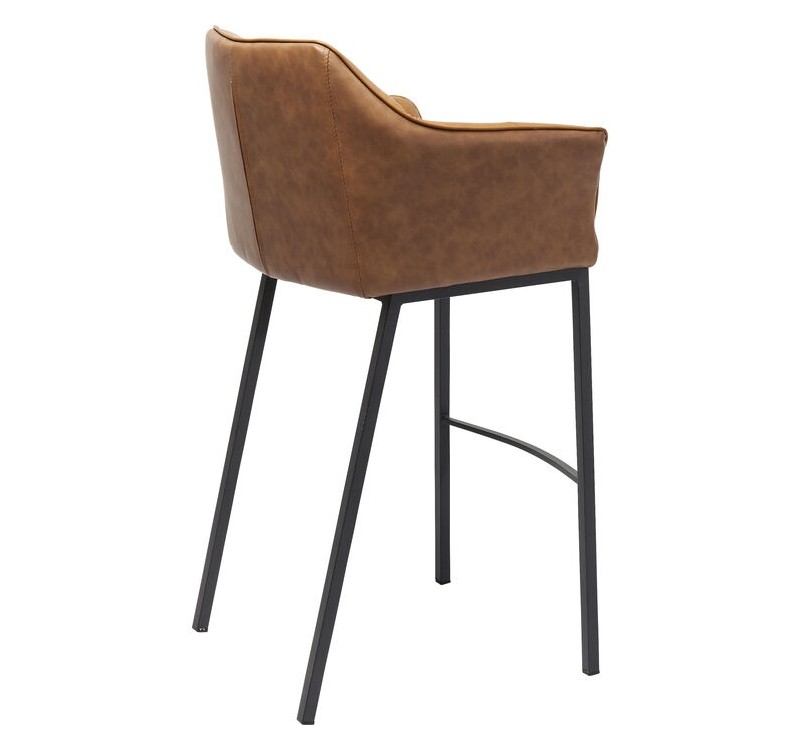 KARE krzesło barowe THINKTANK 2 brązowe