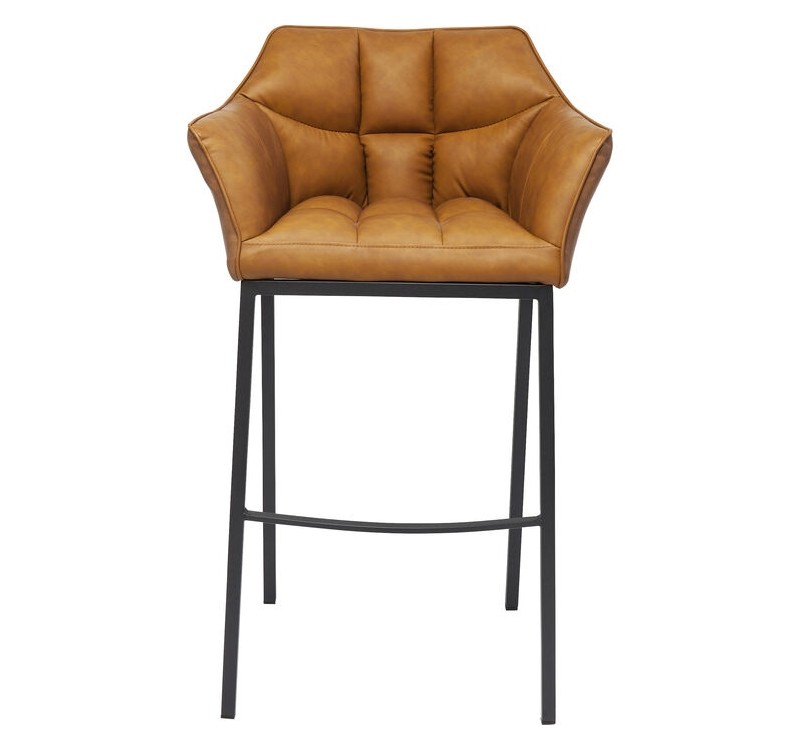 KARE krzesło barowe THINKTANK 2 brązowe