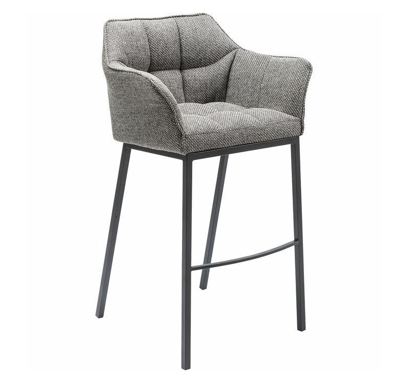KARE krzesło barowe THINKTANK 2 szare
