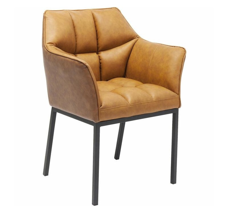 KARE krzesło THINKTANK brązowe