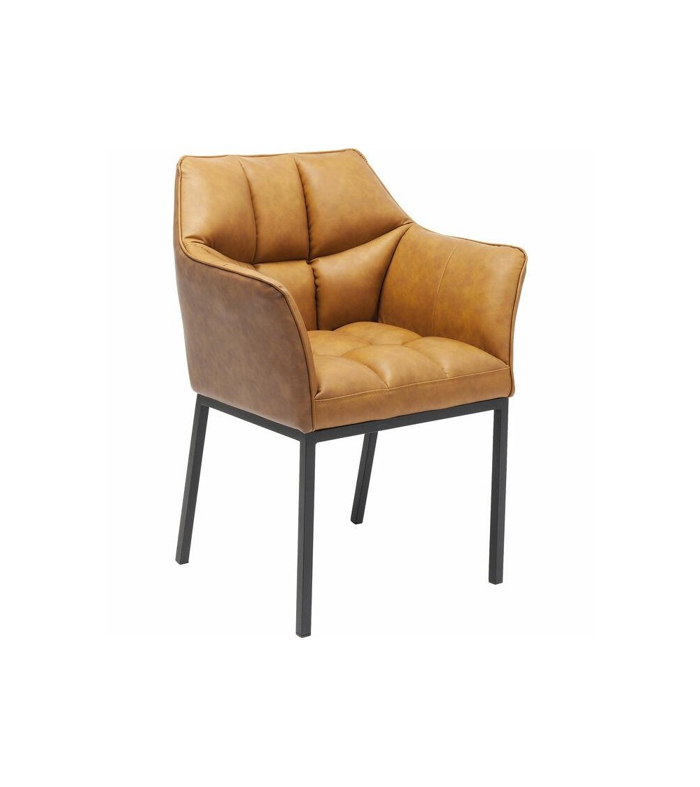 KARE krzesło THINKTANK brązowe