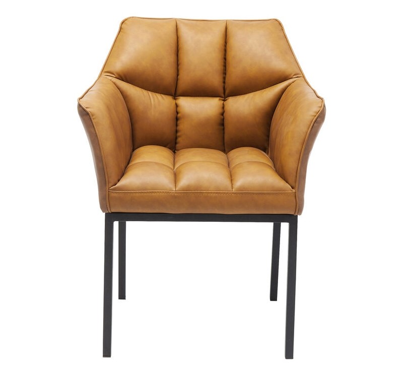 KARE krzesło THINKTANK brązowe