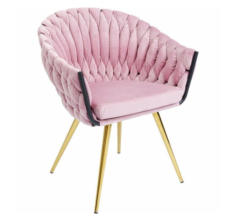 KARE krzesło KNOT różowe