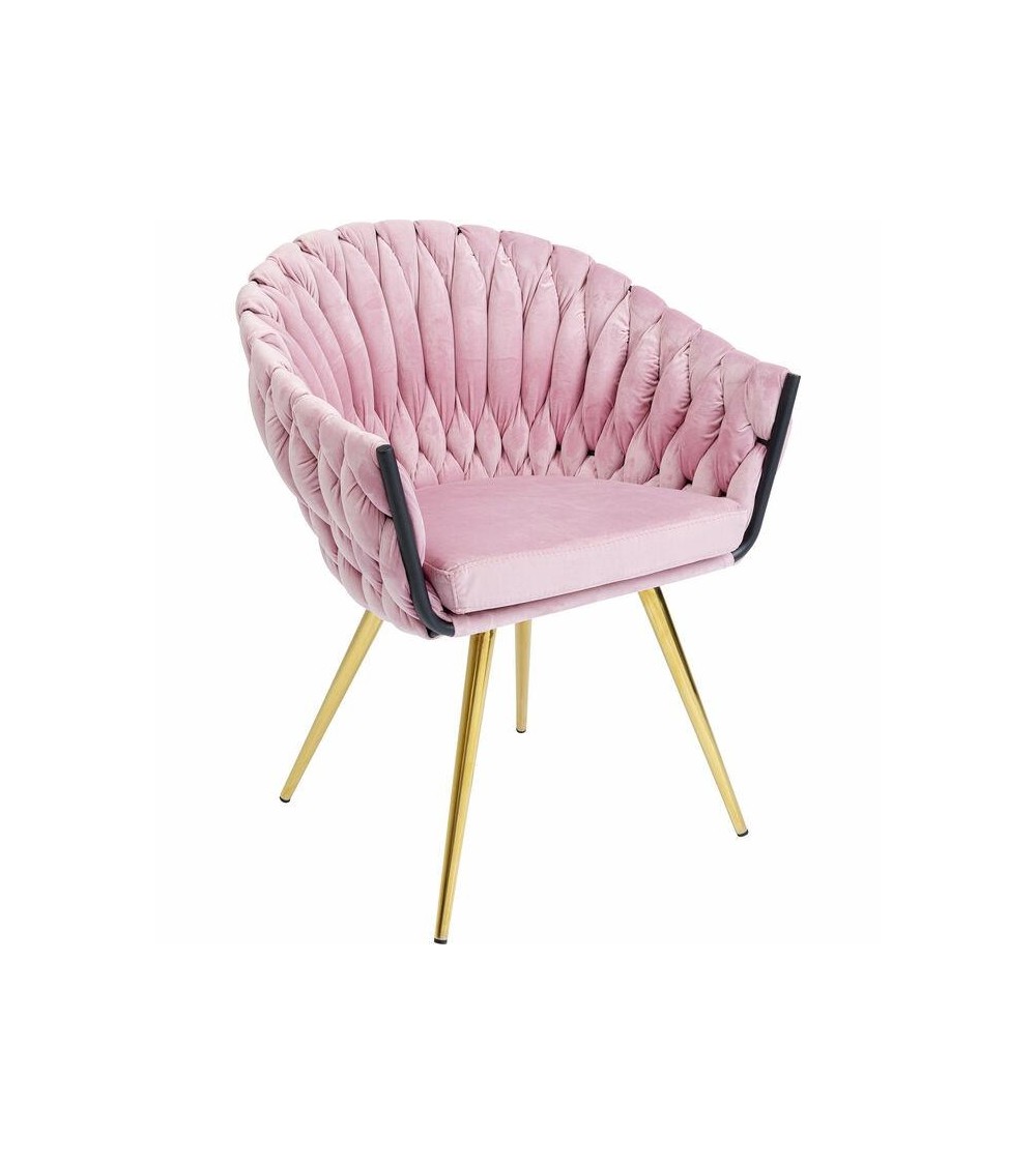 KARE krzesło KNOT różowe