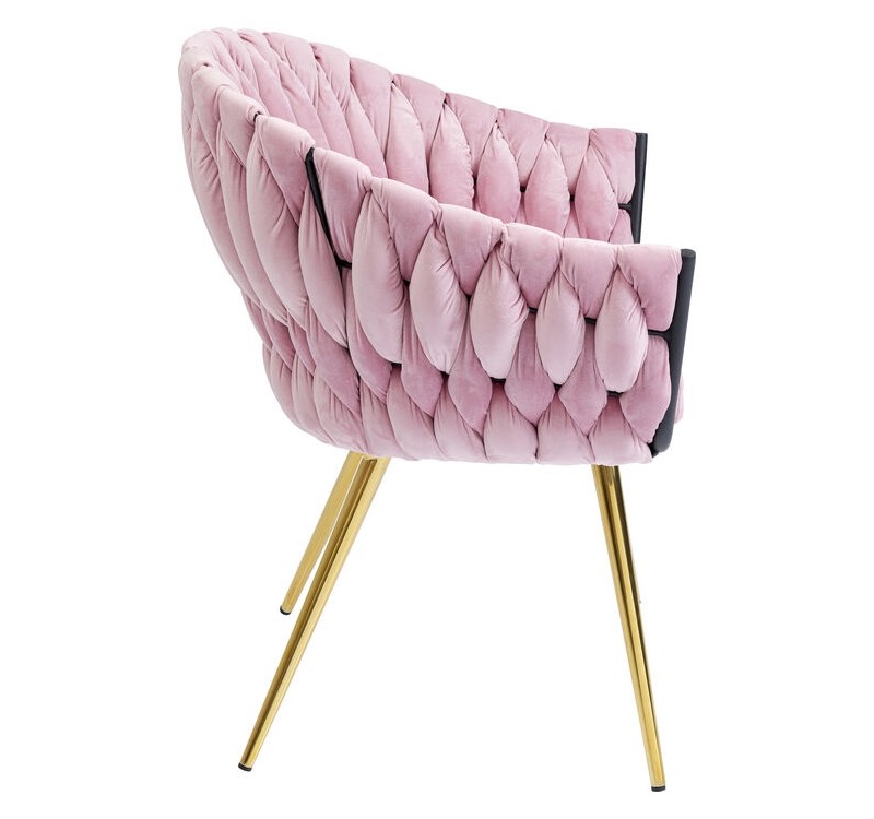 KARE krzesło KNOT różowe