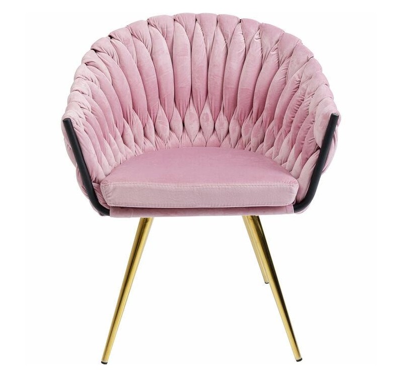 KARE krzesło KNOT różowe