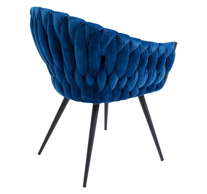 KARE krzesło KNOT ciemny niebieski