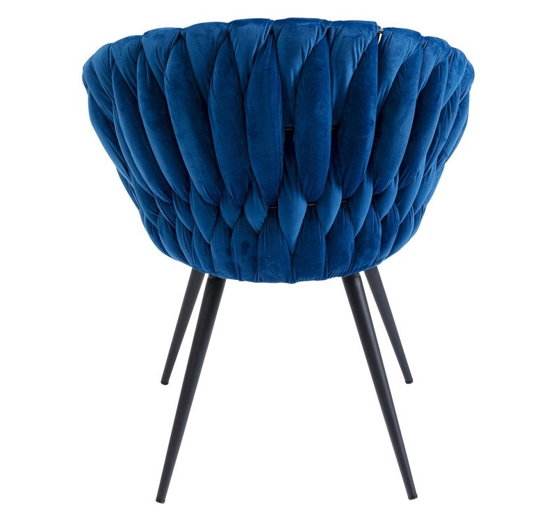 KARE krzesło KNOT ciemny niebieski