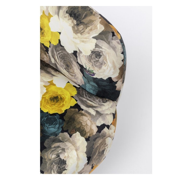 KARE fotel obrotowy PEONY FLOWER