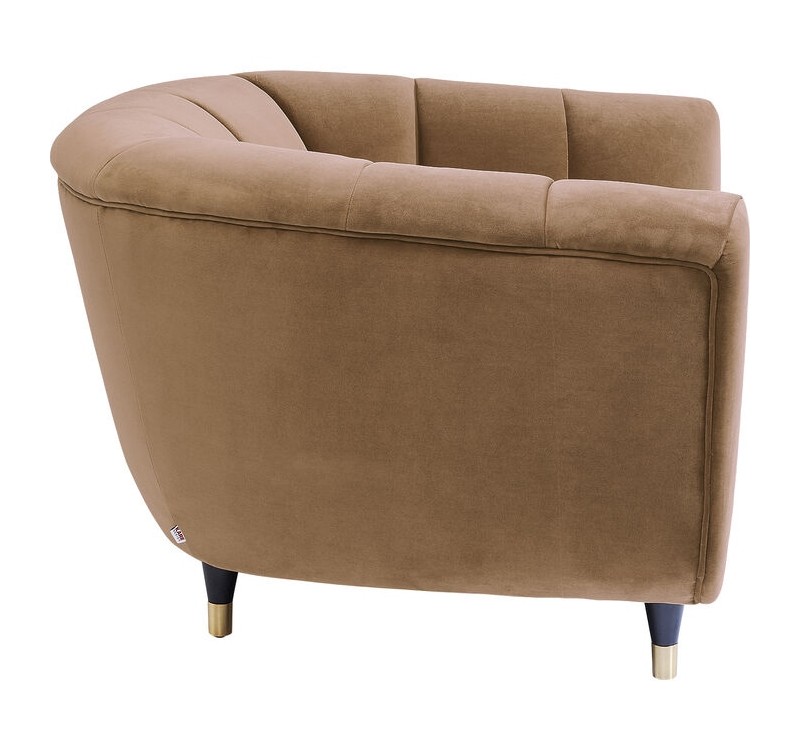 KARE fotel SPECTRA brązowy