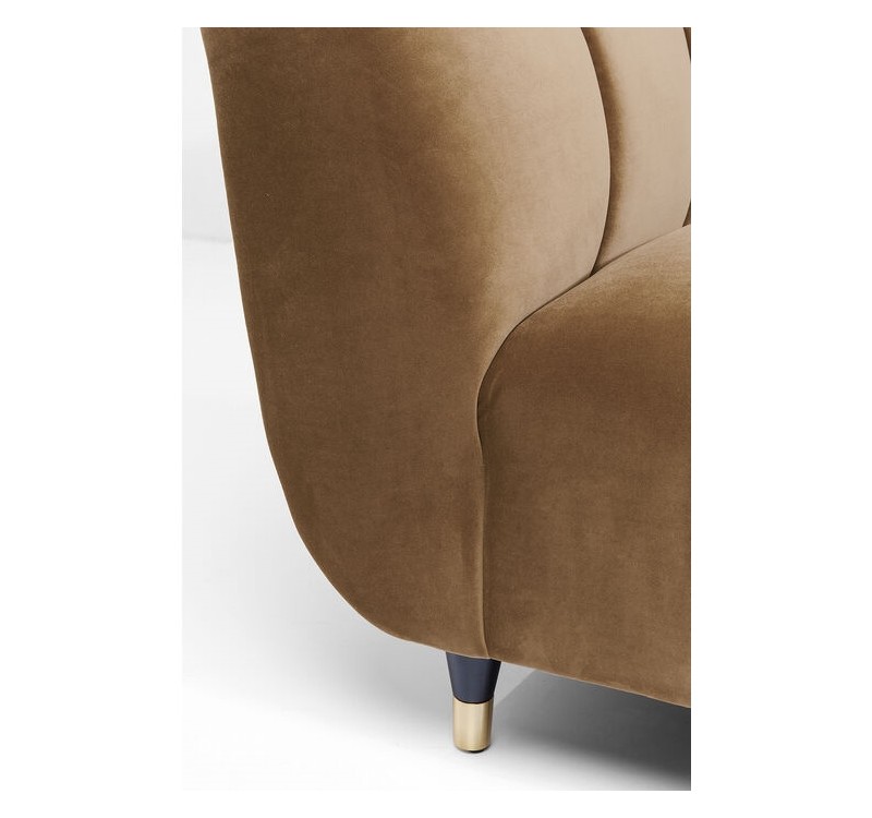 KARE fotel SPECTRA brązowy