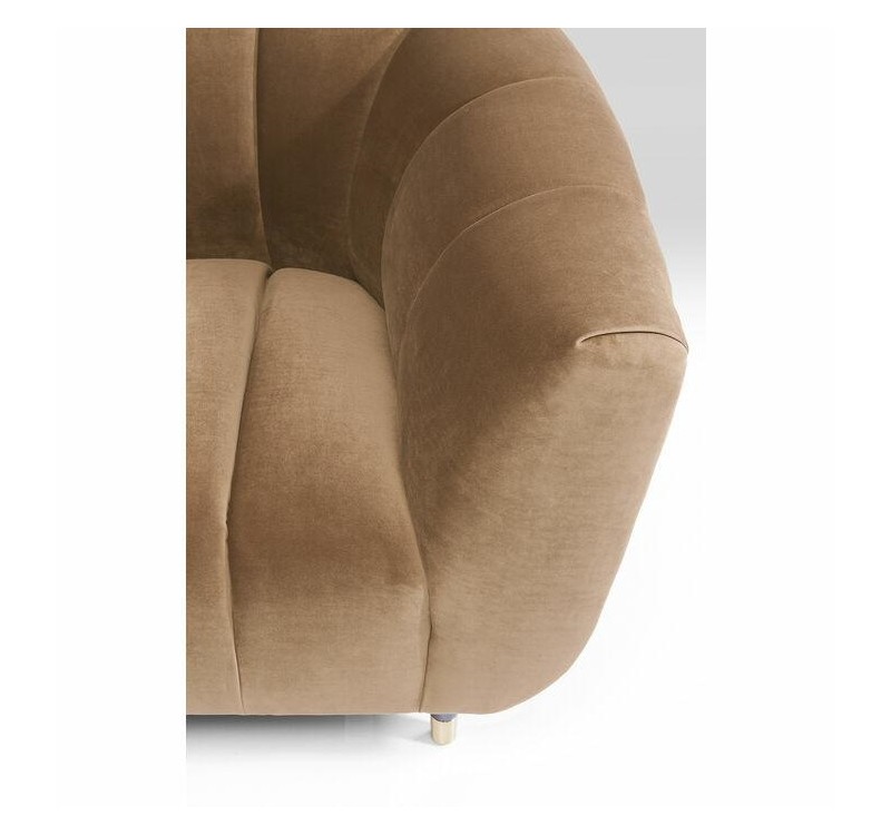 KARE fotel SPECTRA brązowy