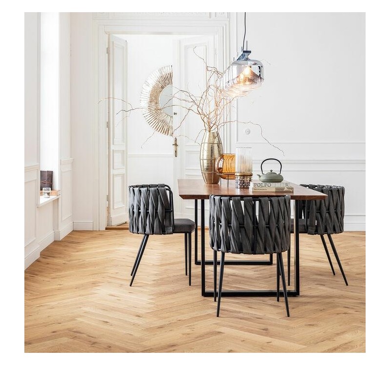 KARE krzesło CHEERIO szare