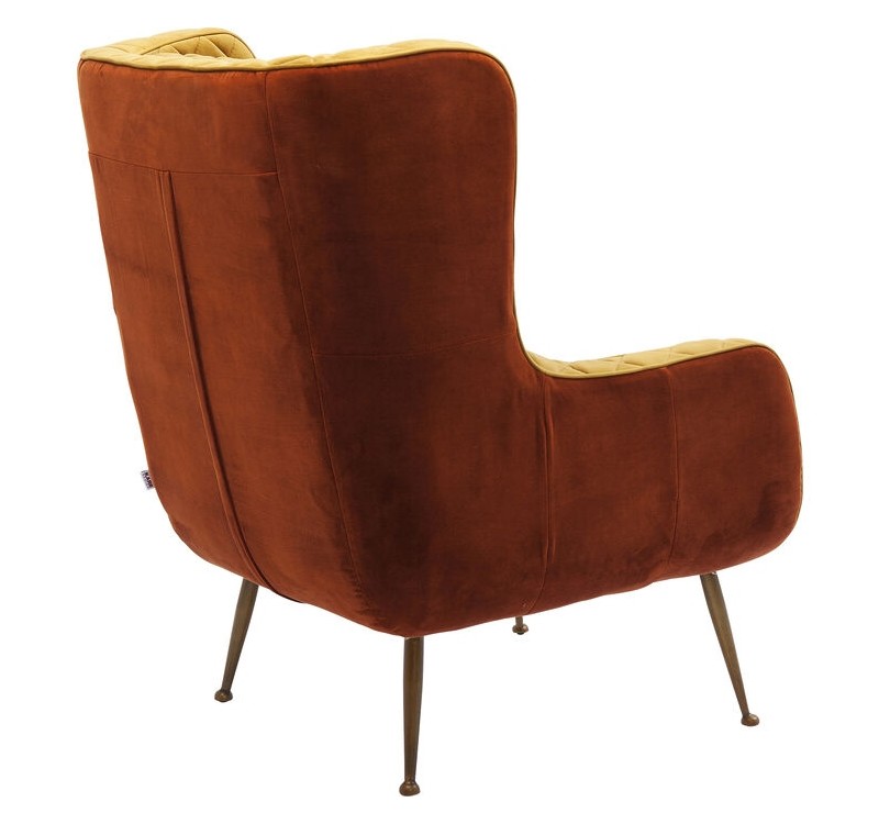 KARE fotel NONNA brązowy