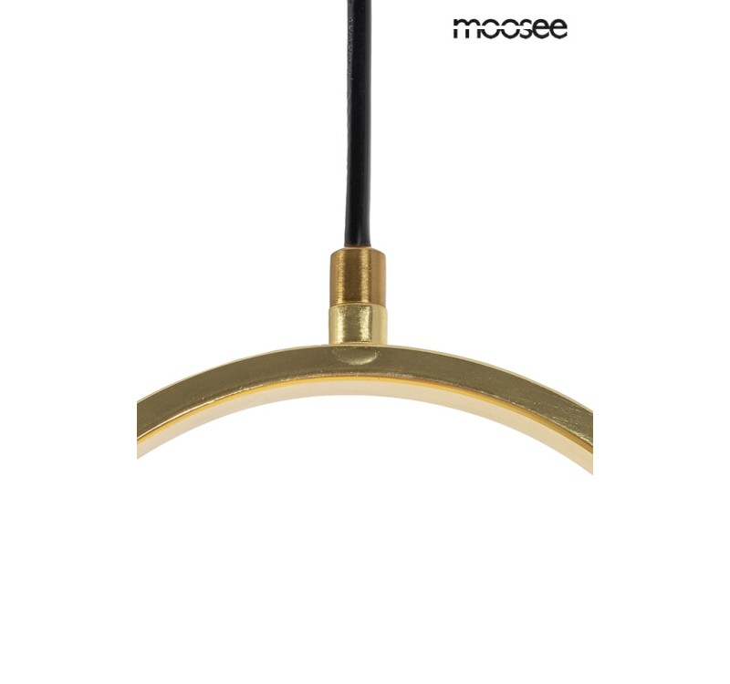 MOOSEE lampa wisząca SPINNER 19 złota