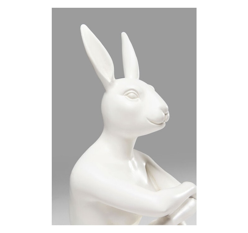 KARE figurka dekoracyjna RABBIT biała