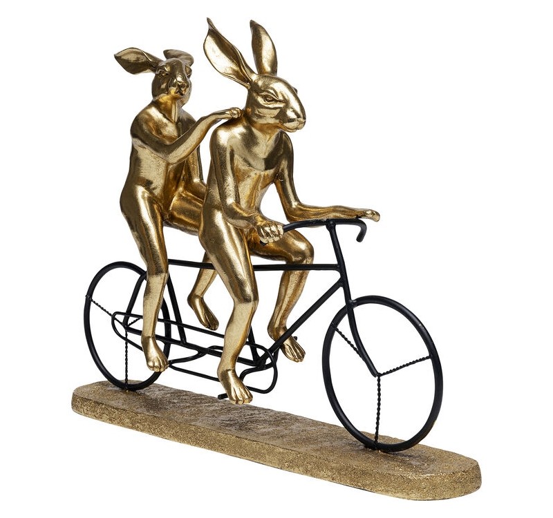 KARE dekoracja TANDEM RABBITS 34 cm