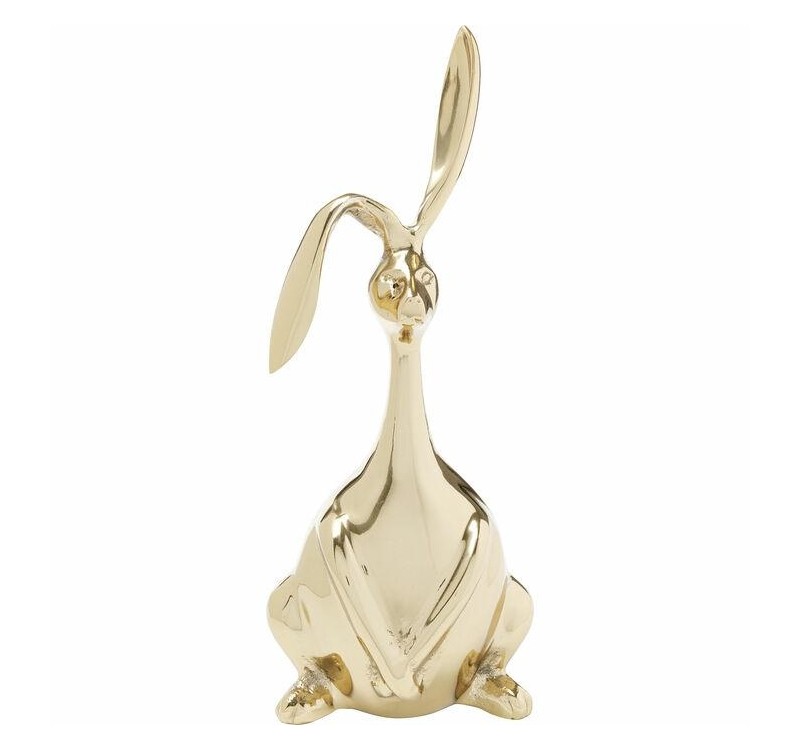 KARE dekoracja BUNNY 52 cm złota