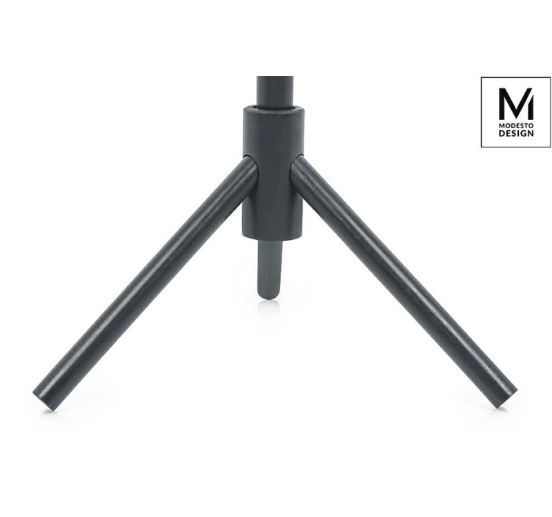 MODESTO wieszak stojący STICK szary - drewno bukowe