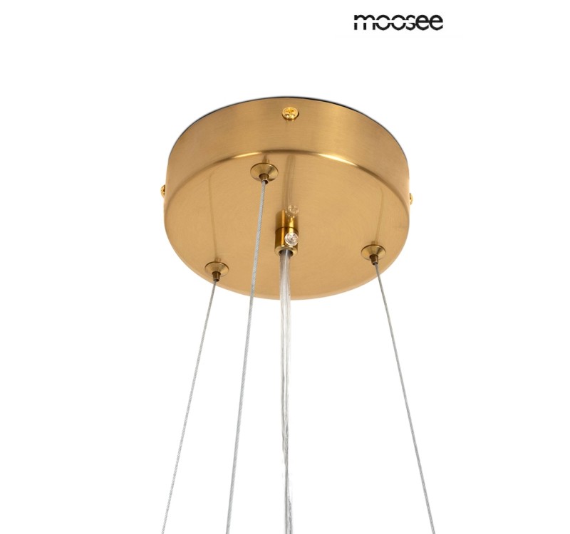 MOOSEE lampa wisząca FLORA 80 PP złota