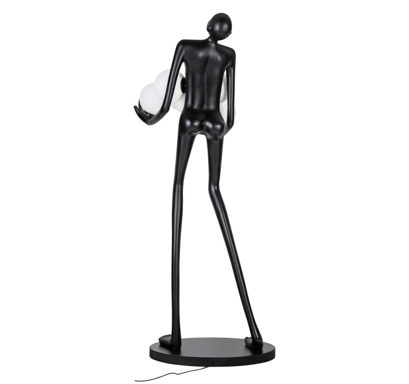 MOOSEE lampa podłogowa HUMAN PREMIUM -    włókno szklane, szkło