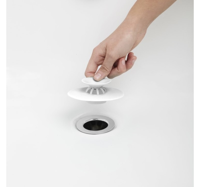 UMBRA zatyczka do wanny FLEX biała