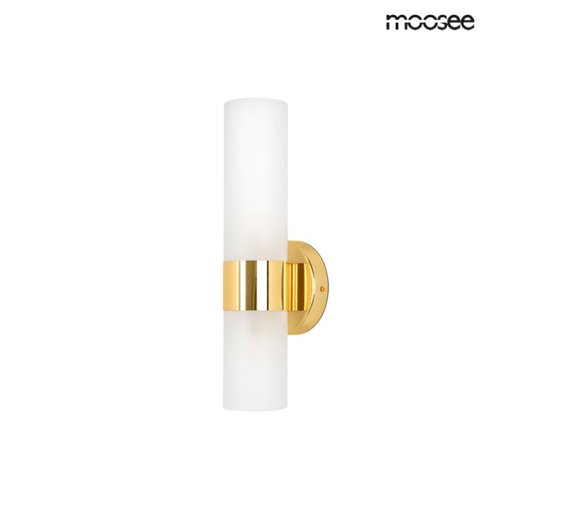 MOOSEE lampa ścienna TUBS złota