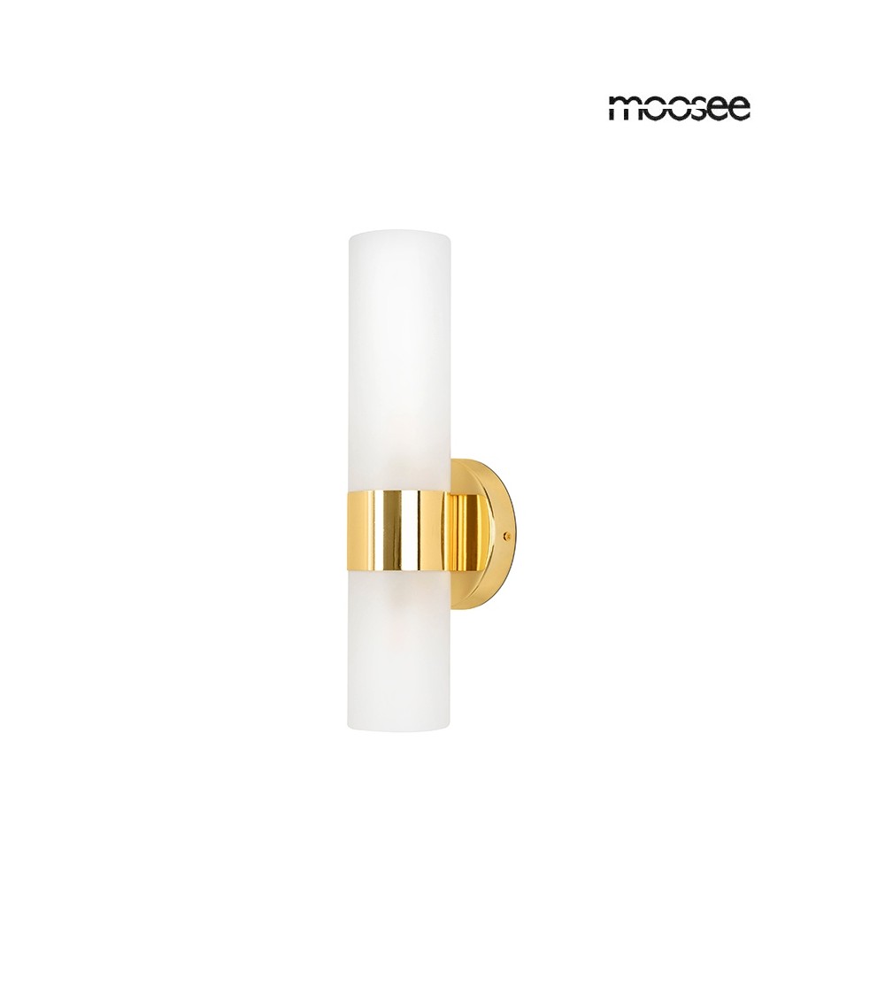 MOOSEE lampa ścienna TUBS złota