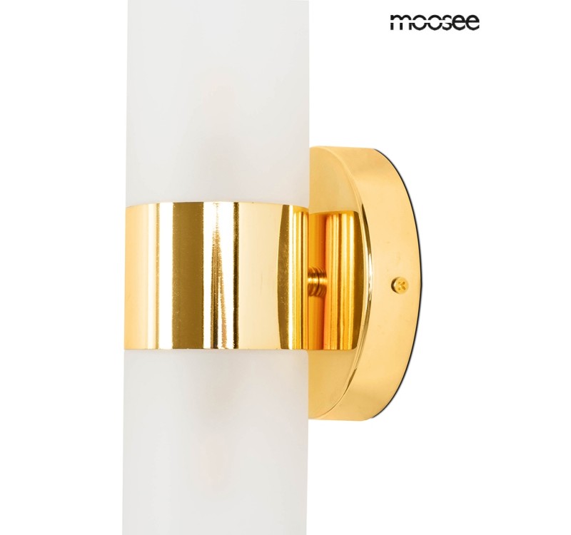 MOOSEE lampa ścienna TUBS złota