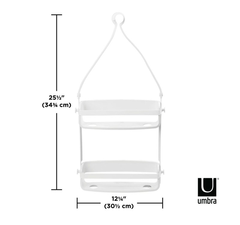 UMBRA organizer łazienkowy FLEX biały