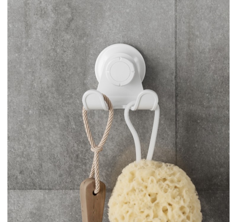 UMBRA wieszak pod prysznic FLEX biały