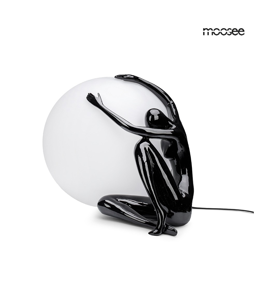 MOOSEE lampa stołowa UOMO 50 czarna