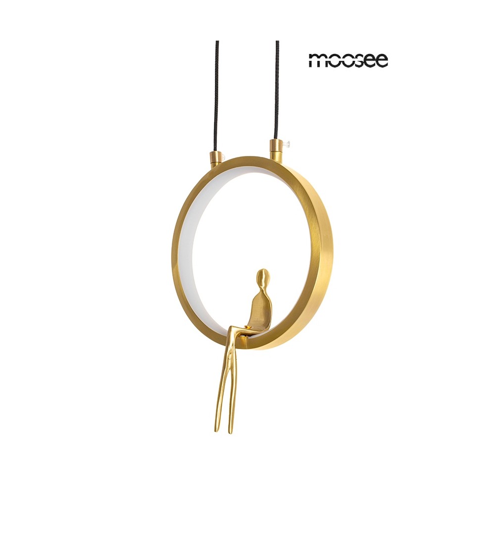 MOOSEE lampa wisząca BOY CIRCLE złota