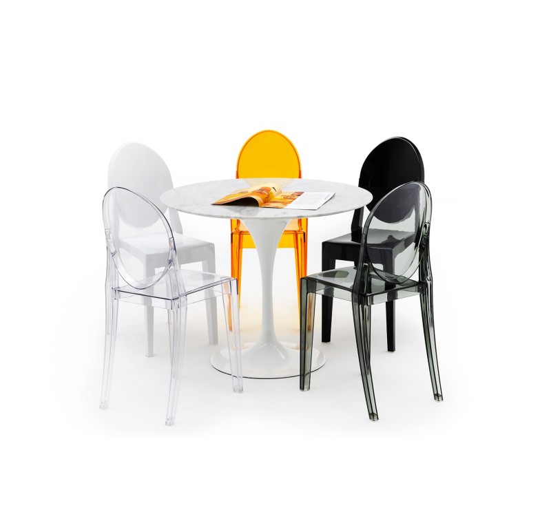 Krzesło VICTORIA dymione - poliwęglan