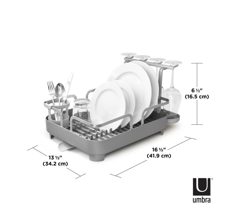UMBRA suszarka do naczyń HOLSTER szara