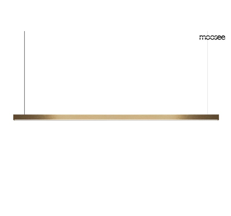 MOOSEE lampa wisząca LINUS 120 złota