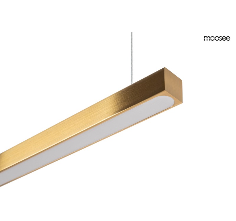 MOOSEE lampa wisząca LINUS 120 złota
