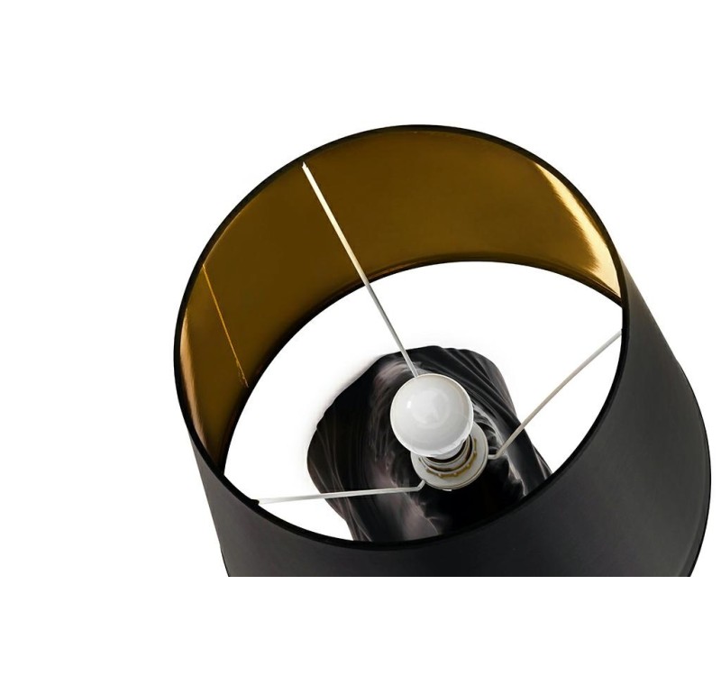 MOOSEE lampa podłogowa KOŃ HORSE STAND    S czarna - włókno szklane