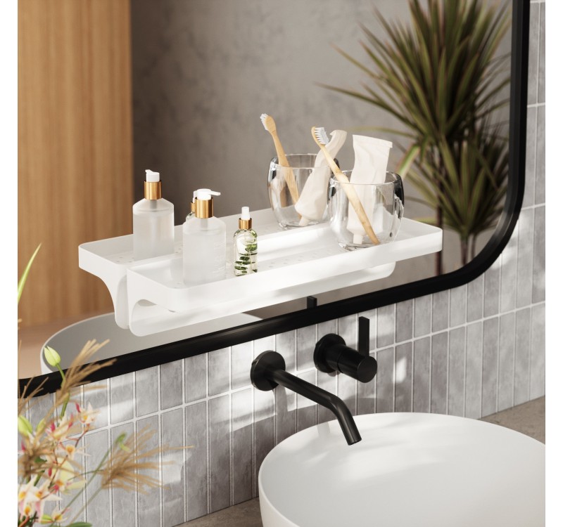 UMBRA półka łazienkowa FLEX biała